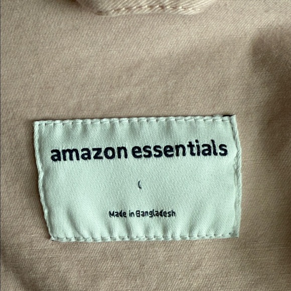 Amazon Essentials Light Pink Utility Jacket - Picture 3 of 6